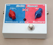 Burford Electronics Britt Boost treble booster