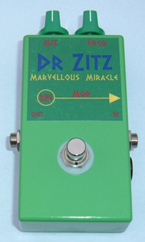 Dr. Zitz Marvellous Miracle Ring Modulator - new range of boutique pedals - Dr Zitz FX Pedals