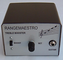 Rangemaestro treble booster - designed by Alan Exley