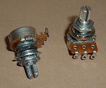 Hofner guitar parts - control pots